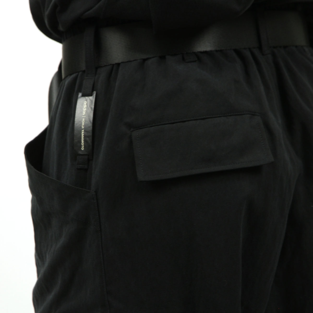磻꡼  ѥ  Y-3 ܥȥॹ 󥰥ѥ UTILITY CUF LOOSE FIT EASY CARGO PANTS H63081 BLACK