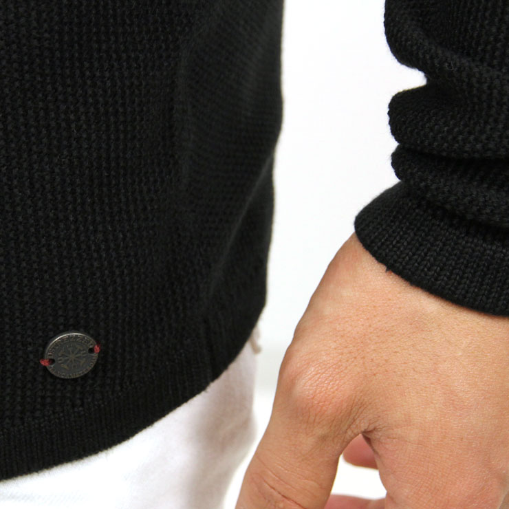 �ǥ����ȥ쥹 �������� ��� ��������Ź DSTREZZED  CREW NECK SWEATER BLACK 404073BL1 99 A90B B1C C1D D7E E13F