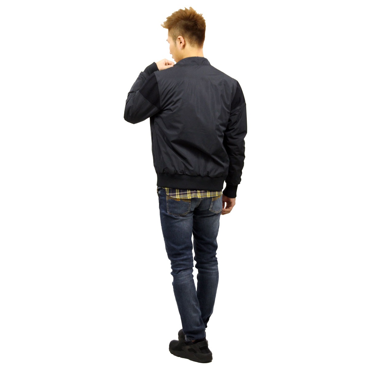 Х elvine Ź   COLIN MA-1 BOMBER JACKET 3003 240 DARK NAVY A91B B1C C1D D4E E06F