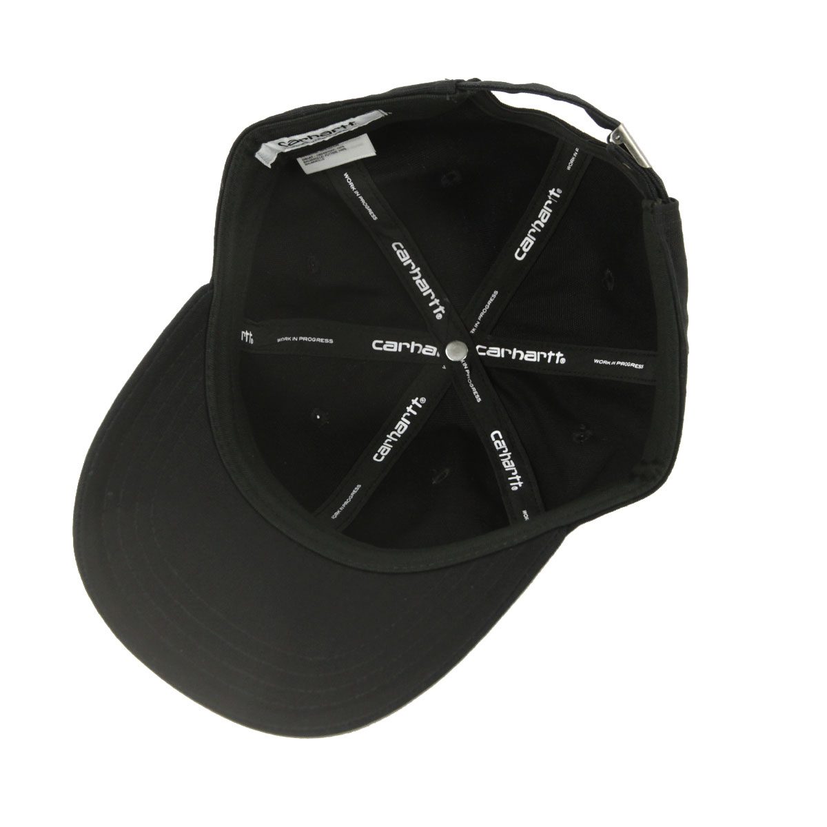 �����ϡ��� ��� ��ǥ����� ����å� ������ CARHARTT WIP ˹�� ���� ���åȥ� CANVAS SCRIPT CAP BLACK / WHITE I028876 0D2XX