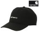 �����ϡ��� ��� ��ǥ����� ����å� ������ CARHARTT WIP ˹�� ���� ���åȥ� CANVAS SCRIPT CAP BLACK / WHITE I028876 0D2XX