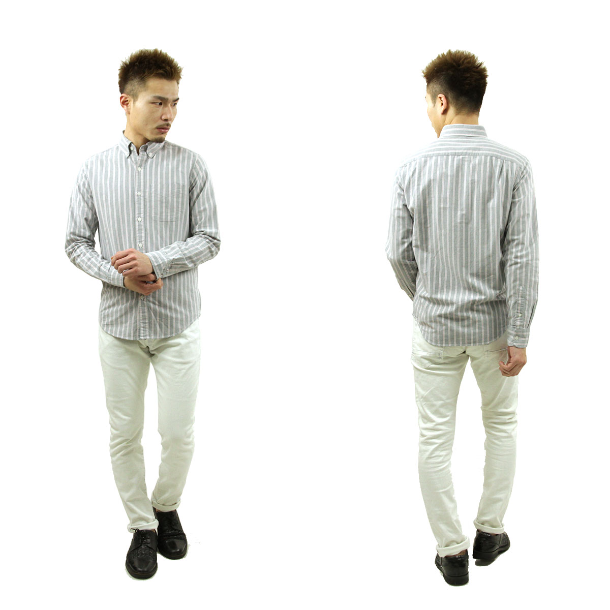 ����ꥫ�󥤡����� ����� ��� ������ AMERICAN EAGLE Ĺµ����� �ܥ�������󥷥�� �������� AE OXFORD BUTTON DOWN SHIRT 0153-1276-024 A04B B1C C1D D6E E02F