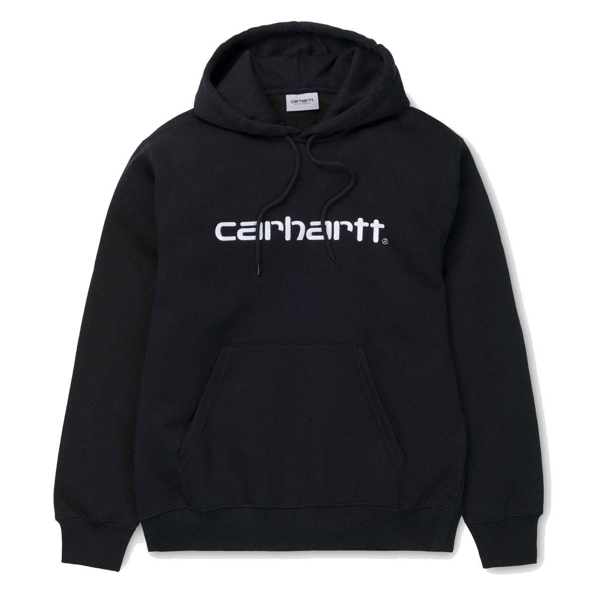 �����ϡ��� �ѡ����� ��� ������ CARHARTT WIP �������åȥץ륪���С��ѡ����� HOODED CARHARTT SWEATSHIRT BLACK / WHITE I027093 AB0B B1C C1D D5E E13F