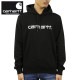 �����ϡ��� �ѡ����� ��� ������ CARHARTT WIP �������åȥץ륪���С��ѡ����� HOODED CARHARTT SWEATSHIRT BLACK / WHITE I027093 AB0B B1C C1D D5E E13F