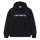 �����ϡ��� �ѡ����� ��� ������ CARHARTT WIP �������åȥץ륪���С��ѡ����� HOODED CARHARTT SWEATSHIRT BLACK / WHITE I027093 AB0B B1C C1D D5E E13F