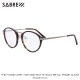 С SABRE Ź 󥰥饹 ᤬ THE FUDGE DARK TORTOISE-MATTE GOLD METAL FRAME CLEAR LENS RX SV226-212J A55B B3C C3D D1E E04F