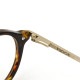 С SABRE Ź 󥰥饹 ᤬ THE FUDGE DARK TORTOISE-MATTE GOLD METAL FRAME CLEAR LENS RX SV226-212J A55B B3C C3D D1E E04F