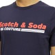 �����å�����ɥ����� SCOTCH��SODA ��������Ź ��� ���롼�ͥå� Ⱦµ����T����� SPORTY LOGO ARTWORK CREWNECK TEE 149030 0002 NIGHT A39B B1C C1D D1E E06F