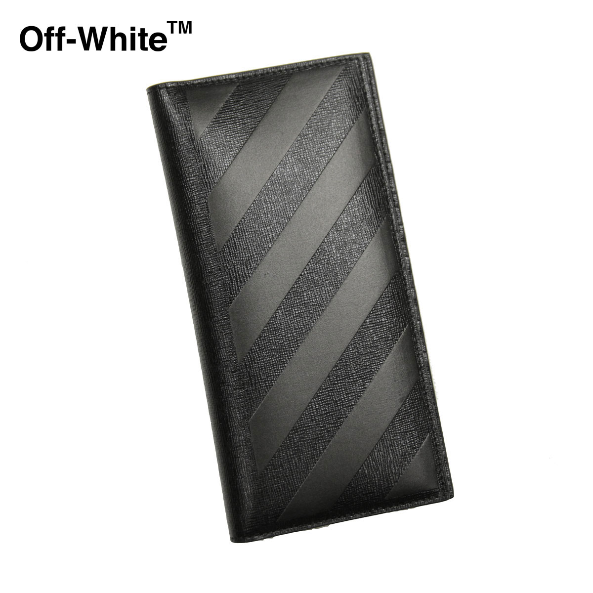եۥ磻   ǥ  OFF-WHITE Ĺ 3D DIAG SAFF YEN WALLET BLACK BLACK OMNC033F21LEA0011010 AB3B B3C C3D D3E E13F