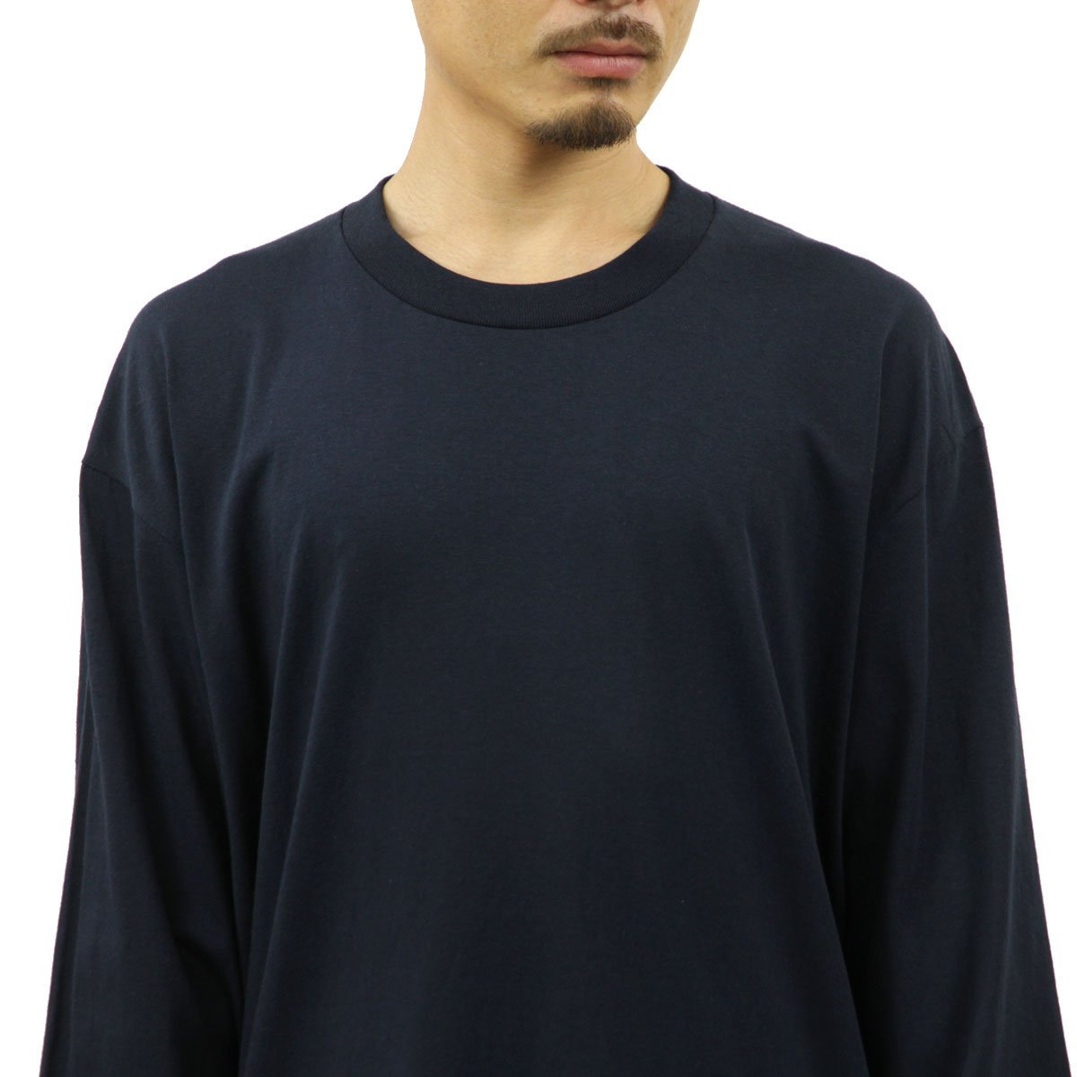�ץ������ ����T ��� ��������Ź PROCLUB ĹµT����� ���롼�ͥå�T����� �礭�������� COMFORT COTTON LONG SLEEVE T-SHIRT NAVY #119 AB6B B1C C1D D2E E06F
