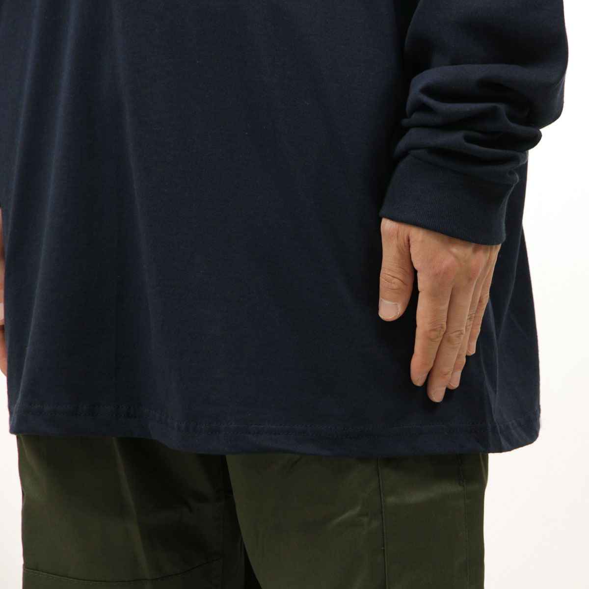 �ץ������ ����T ��� ��������Ź PROCLUB ĹµT����� ���롼�ͥå�T����� �礭�������� COMFORT COTTON LONG SLEEVE T-SHIRT NAVY #119 AB6B B1C C1D D2E E06F