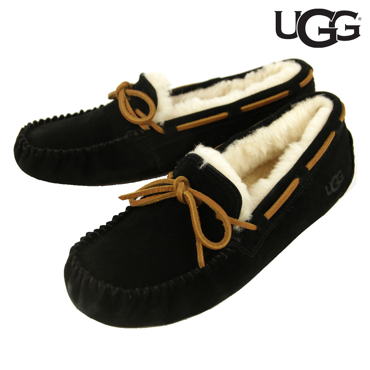  ǥ ⥫  UGG  塼  UGG DAKOTA MOCCASIN 1107949 BLACK