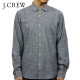 ���������롼 J.CREW ������ ��� Ĺµ�����֥졼����� Dot Chambray Shirts 03833 A38B B1C C1D D6E E06F