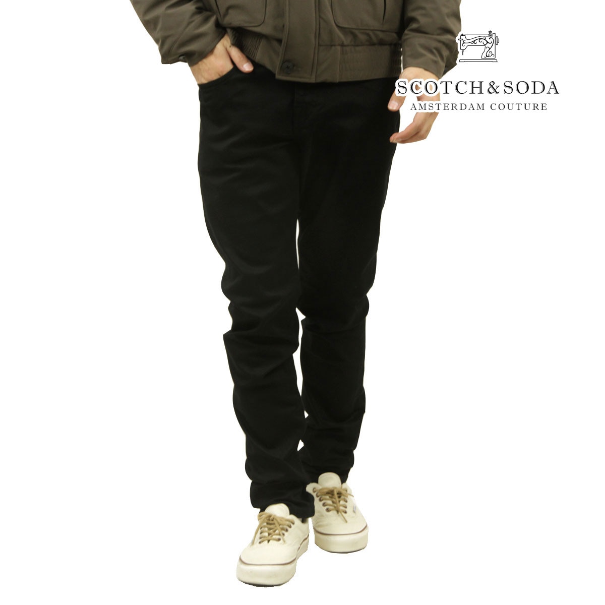 �����å�����ɥ����� ��� ������ ��������Ź SCOTCH��SODA �ܥȥॹ �ǥ˥� �����ˡ� CORE RALSTON SKINNY JEANS STAY BLACK 178962 001 55504 1362 08 A39B B1C C2D D1E E13F