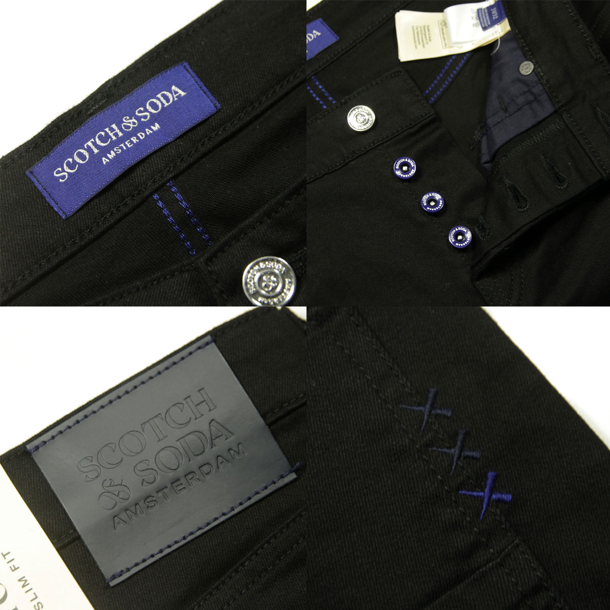 �����å�����ɥ����� ��� ������ ��������Ź SCOTCH��SODA �ܥȥॹ �ǥ˥� �����ˡ� CORE RALSTON SKINNY JEANS STAY BLACK 178962 001 55504 1362 08 A39B B1C C2D D1E E13F