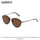С SABRE Ź 󥰥饹 ᤬ THE FUDGE DARK TORTOISE-MATTE GOLD METAL FRAME BRONZE LENS SUNGLASS SV226-23J A55B B3C C3D D1E E04F