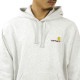 �����ϡ��� �ѡ����� ��� ������ CARHARTT WIP �������åȥץ륪���С��ѡ����� HOODED AMERICAN SCRIPT SWEATSHIRT ASH HEATHER I028279 482XX AB0B B1C C1D D5E E02F