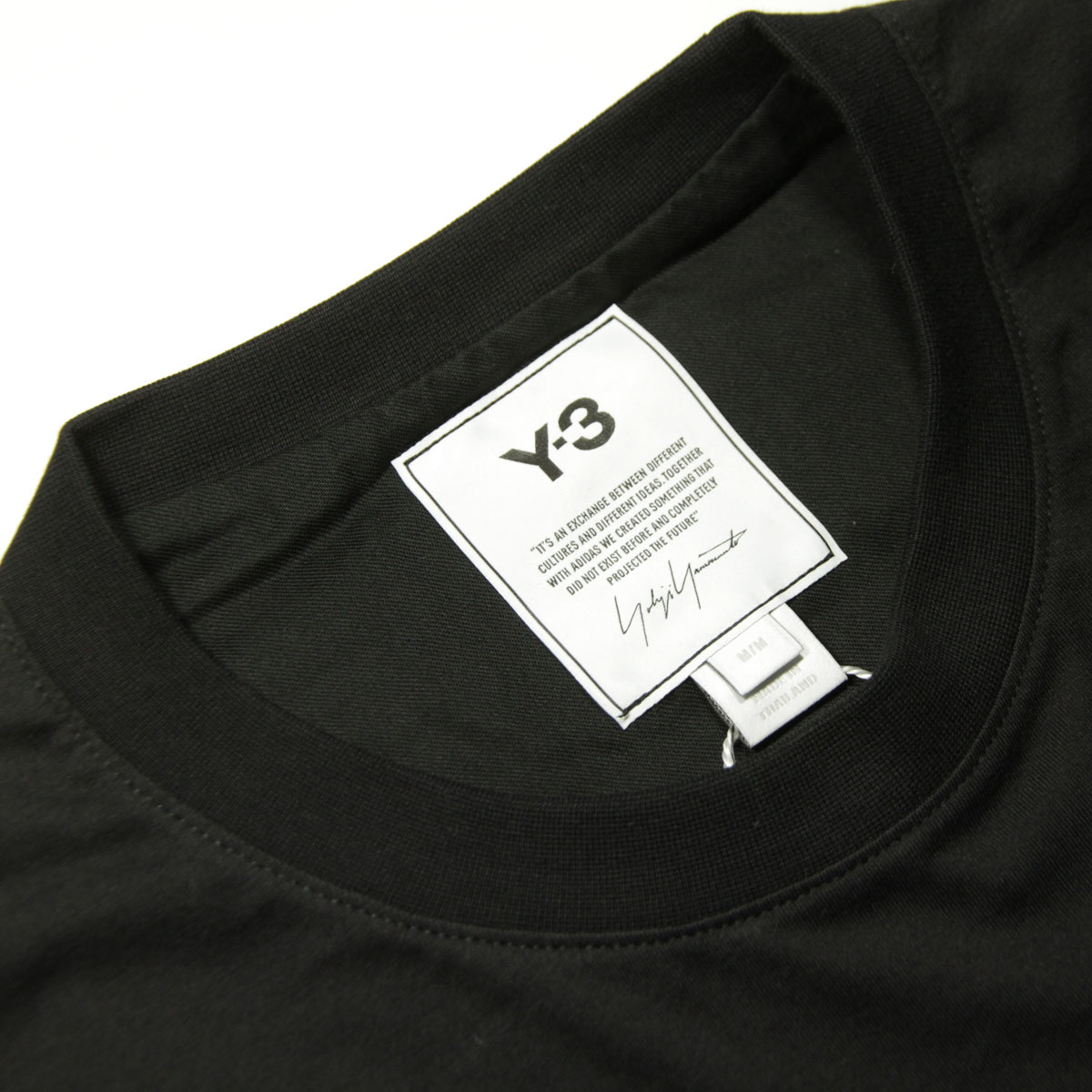 磻꡼ T  Ź Y-3 ȥåץ 롼ͥå Ĺµ T  M CLASSIC CHEST LOGO LONG SLEEVE TEE FN3361 BLACK A51B B1C C1D D2E E13F