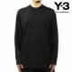 磻꡼ T  Ź Y-3 ȥåץ 롼ͥå Ĺµ T  M CLASSIC CHEST LOGO LONG SLEEVE TEE FN3361 BLACK A51B B1C C1D D2E E13F