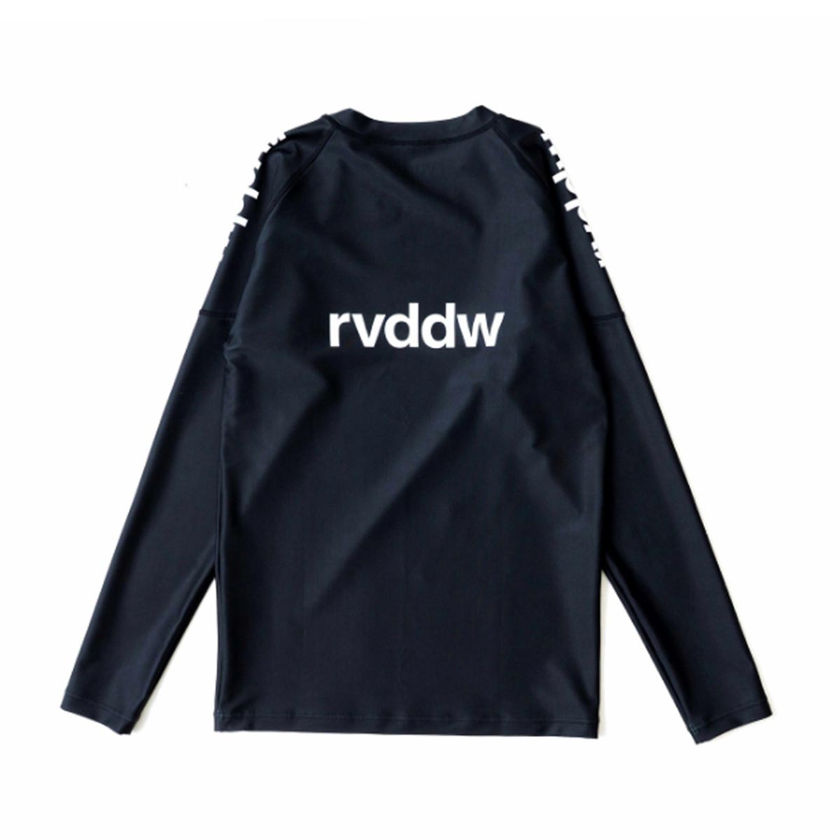 ��С����� REVERSAL ��������Ź ��� ���롼�ͥå� Ĺµ��å��奬���� BASIC BIG MARK LONG RASH GUARD rvbs075 BK BLACK A06B B1C C1D D2E E13F