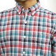 ����ꥫ�󥤡����� AMERICAN EAGLE ������ ��� Ĺµ �ܥ�������󥷥�� AE PLAID POPLIN BUTTON-DOWN SHIRT 0153-1272-900 A04B B1C C1D D6E E11F