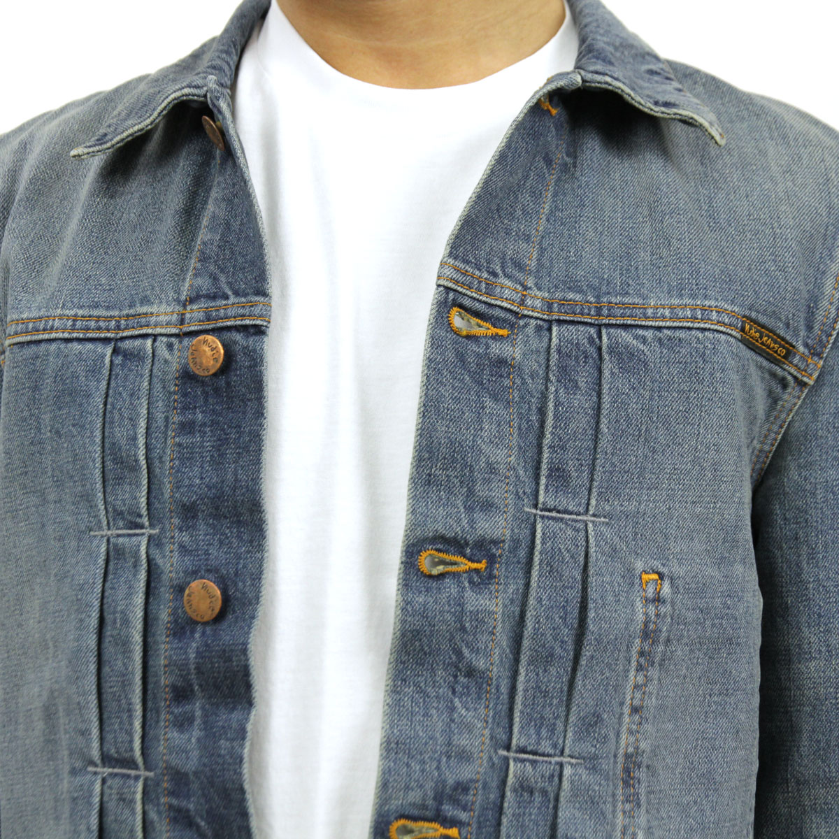 �̡��ǥ��������� �������� ��� ��������Ź Nudie Jeans ���㥱�å�  �ǥ˥ॸ�㥱�å� SONNY DENIM JACKET MID STONE 160594 A62B B1C C1D D4E E07F