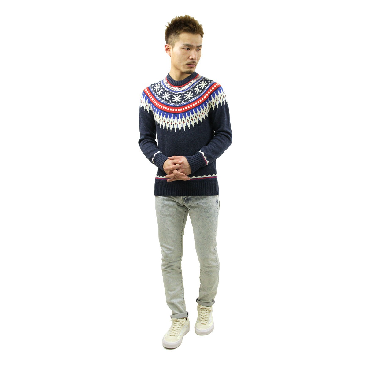 ����ꥫ�󥤡����� �������� ��� ������ AMERICAN EAGLE ���롼�ͥå��������� AE Knit Crew Neck Sweater 1142-1465-410 A04B B1C C1D D7E E06F