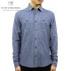 �����å�����ɥ����� ����� ��� ��������Ź SCOTCH��SODA Ĺµ����� �����֥졼����� AMS BLAUW ORGANIC COTTON CHAMBRAY WORK WEAR SHIRT D 157380 0089 21415 74 INDIGO A39B B1C C1D D6E E07F