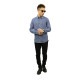 �����å�����ɥ����� ����� ��� ��������Ź SCOTCH��SODA Ĺµ����� �����֥졼����� AMS BLAUW ORGANIC COTTON CHAMBRAY WORK WEAR SHIRT D 157380 0089 21415 74 INDIGO A39B B1C C1D D6E E07F