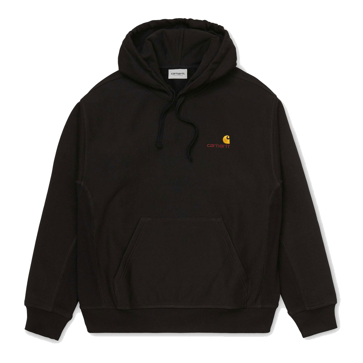 �����ϡ��� �ѡ����� ��� ������ CARHARTT WIP �������åȥץ륪���С��ѡ����� HOODED AMERICAN SCRIPT SWEATSHIRT BLACK I028279 89XX AB0B B1C C1D D5E E13F