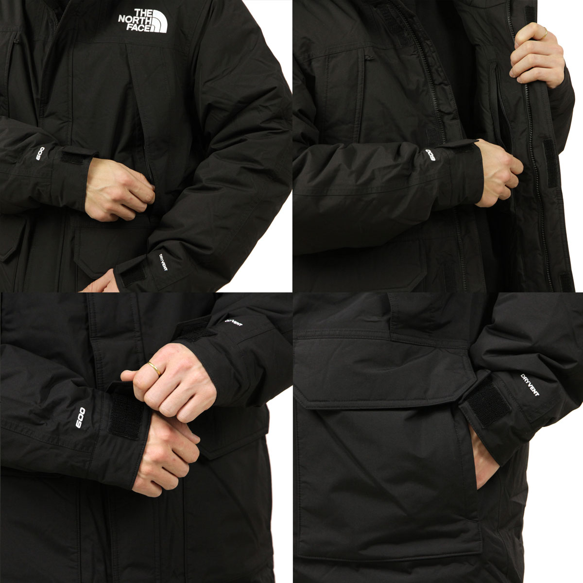�Ρ����ե����� �����󥸥㥱�å� ��� ������ THE NORTH FACE �ޥ��ޡ��ɥѡ��� �������� M MCMURDO PARKA NF0A5GJF JK3 TNF BLACK A14B B1C C1D D4E E13F