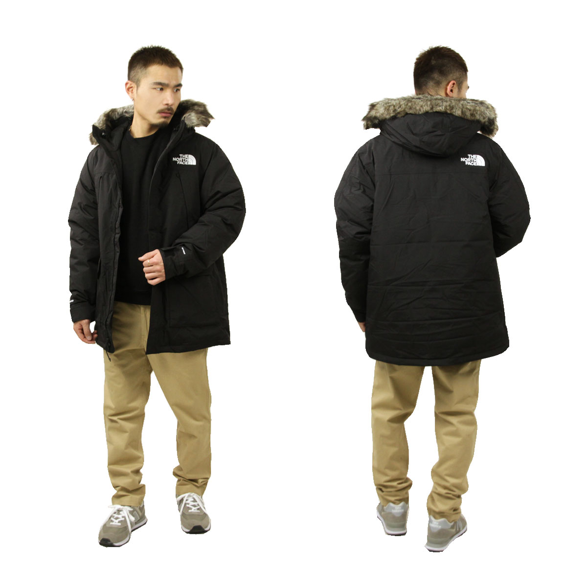�Ρ����ե����� �����󥸥㥱�å� ��� ������ THE NORTH FACE �ޥ��ޡ��ɥѡ��� �������� M MCMURDO PARKA NF0A5GJF JK3 TNF BLACK A14B B1C C1D D4E E13F