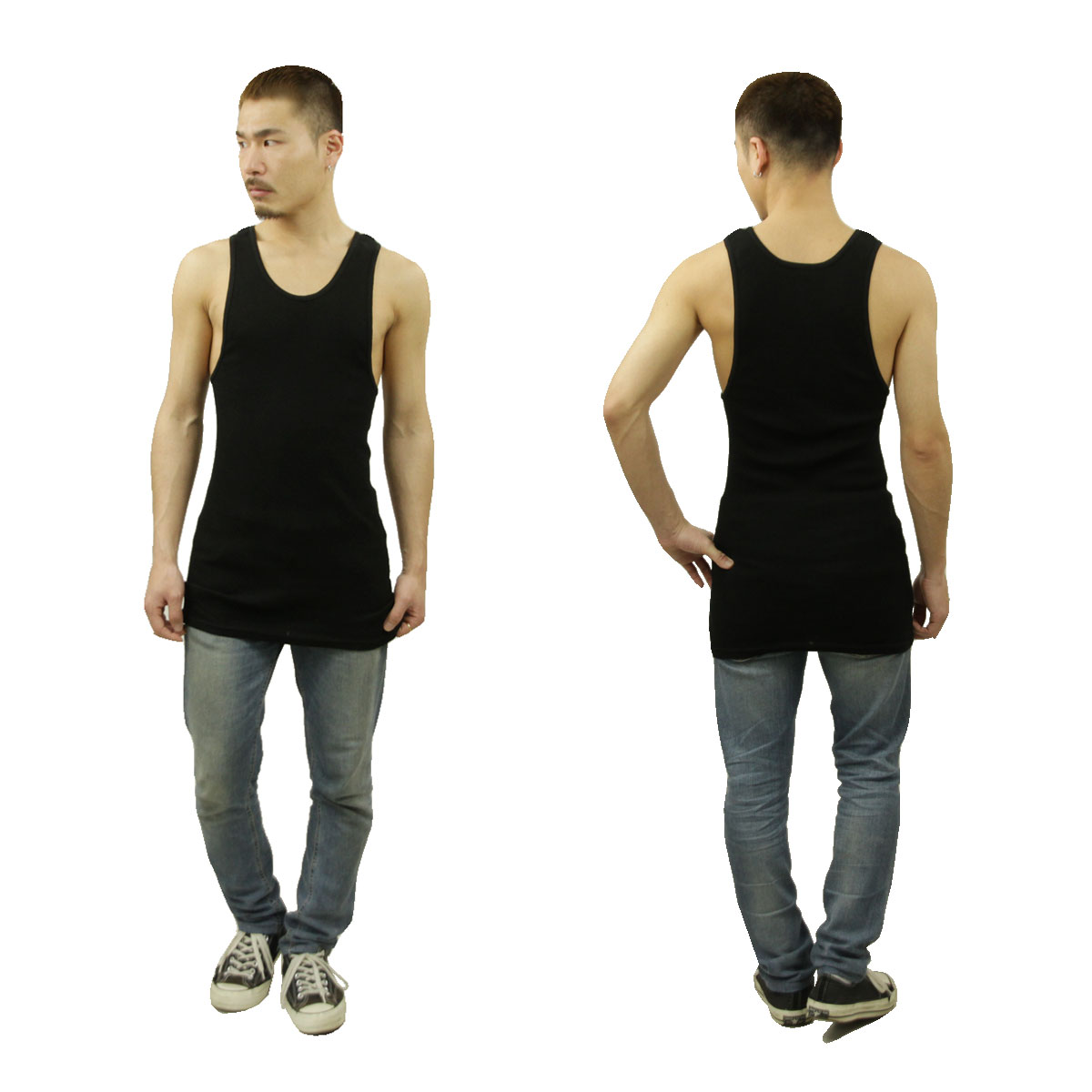 �ץ������ ���󥯥ȥå� ��� ��������Ź PROCLUB ������������� ���� ���󥯥ȥå� �礭�������� PREMIUM RINGSPUN COTTON RIBBED A-SHIRT BLACK #112 AB6B B1C C7D D3E E13F