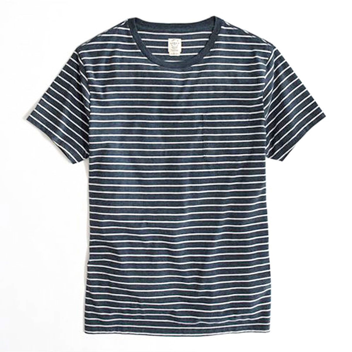 ���������롼 T����� ������ J.CREW ȾµT�����  SLIM HEATHERED POCKET TEE IN STRIPE 02796 A38B B1C C1D D1E E06F