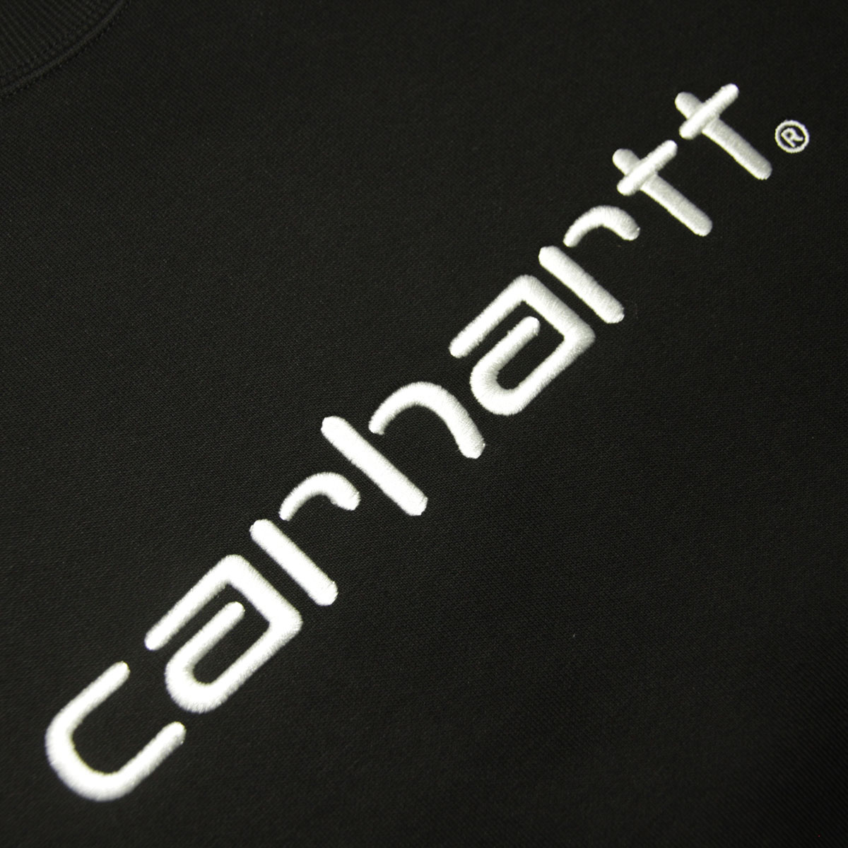 �����ϡ��� ��� �������å� ������ CARHARTT WIP �ȥ졼�ʡ� ���롼�ͥå� ���� CARHARTT SWEATSHIRT BLACK / WHITE I030546 0D2XX AB0B B1C C1D D5E E13F