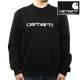 �����ϡ��� ��� �������å� ������ CARHARTT WIP �ȥ졼�ʡ� ���롼�ͥå� ���� CARHARTT SWEATSHIRT BLACK / WHITE I030546 0D2XX AB0B B1C C1D D5E E13F