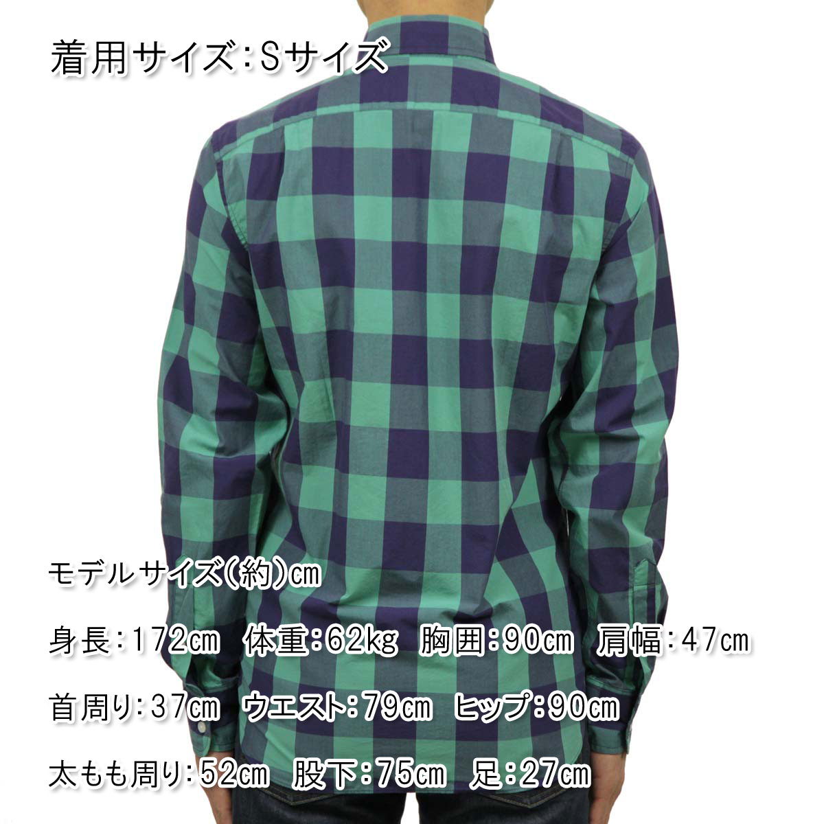 ���������롼 ����� ��� ������ J.CREW Ĺµ����� �ܥ�������󥷥��  SLIM LIGHTWEIGHT SHIRT IN OVERSIZE GINGHAM GREEN A38B B1C C1D D6E E08F