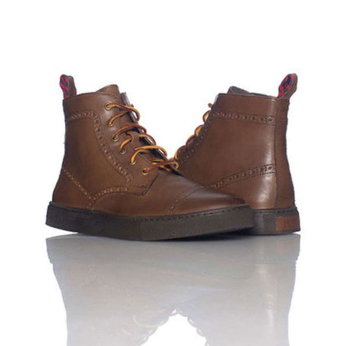 �ݥ� ���ե������ POLO RALPH LAUREN ������ �� JARROD CAP TOE BROWN A05B B1C C4D D1E E04F