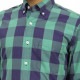 ���������롼 ����� ��� ������ J.CREW Ĺµ����� �ܥ�������󥷥��  SLIM LIGHTWEIGHT SHIRT IN OVERSIZE GINGHAM GREEN A38B B1C C1D D6E E08F