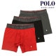 �ݥ� ���ե������ ��� �ܥ������ѥ�� ������ POLO RALPH LAUREN ���� ������������� 3���� 3 PACK 4D FLEX PERFORMANCE AIR BOXER BRIEF PANTS L5BBP3 RP02 RL2000 RED/POLO BLACK/CHARCOAL GREY