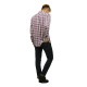 ����ꥫ�󥤡����� AMERICAN EAGLE ������ ��� Ĺµ �ܥ�������󥷥�� AE PLAID POPLIN BUTTON-DOWN SHIRT 0153-1272-106 A04B B1C C1D D6E E11F