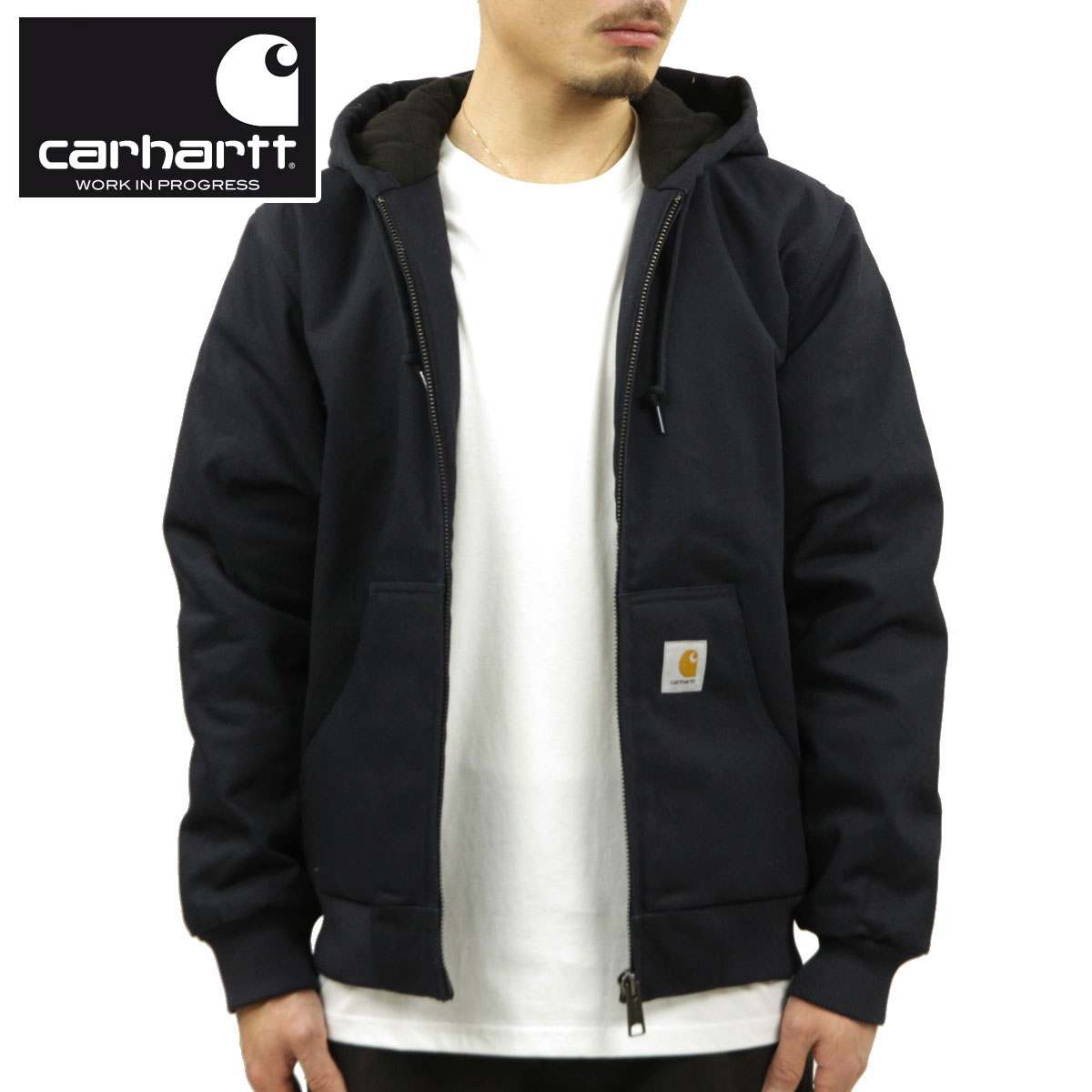 ϡ    CARHARTT WIP ƥ֥㥱å ACTIVE JACKET RIGID DARK NAVY I028426 1C AB0B B1C C1D D4E E06F