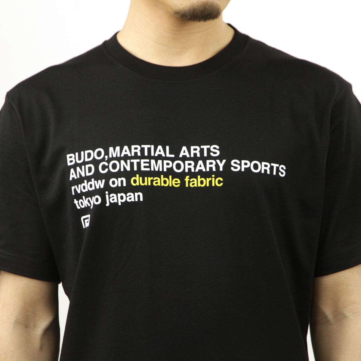 ��С����� ��� ȾµT����� ��������Ź REVERSAL ���롼�ͥå� ���åȥ� T����� DURABLE CORDURA COTTON TEE RV24SS001-BK BLACK A06B B1C C1D D1E E13F