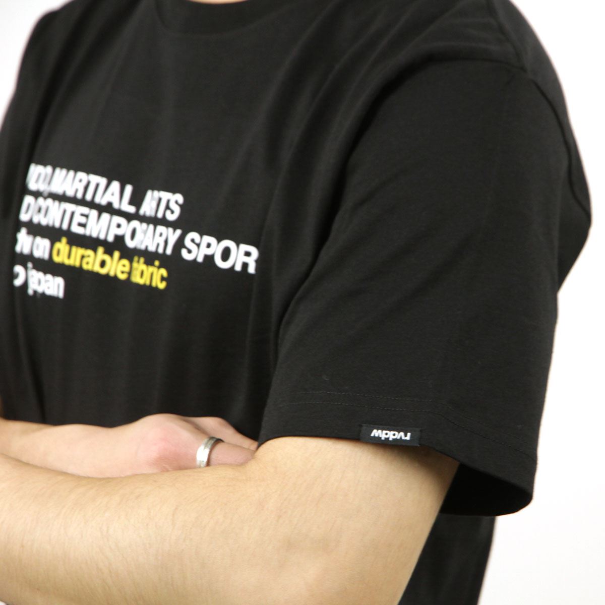 ��С����� ��� ȾµT����� ��������Ź REVERSAL ���롼�ͥå� ���åȥ� T����� DURABLE CORDURA COTTON TEE RV24SS001-BK BLACK A06B B1C C1D D1E E13F