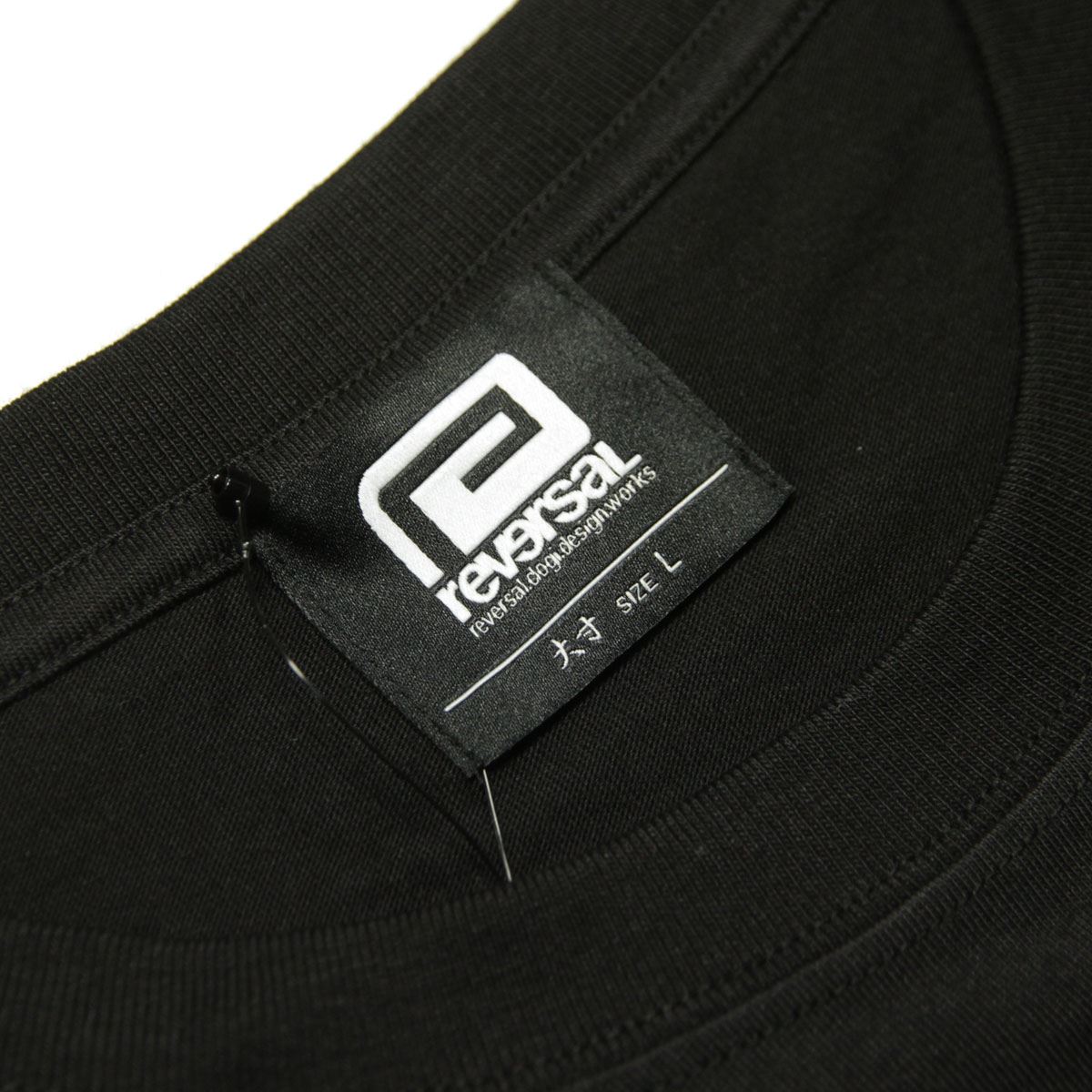 ��С����� ��� ȾµT����� ��������Ź REVERSAL ���롼�ͥå� ���åȥ� T����� DURABLE CORDURA COTTON TEE RV24SS001-BK BLACK A06B B1C C1D D1E E13F