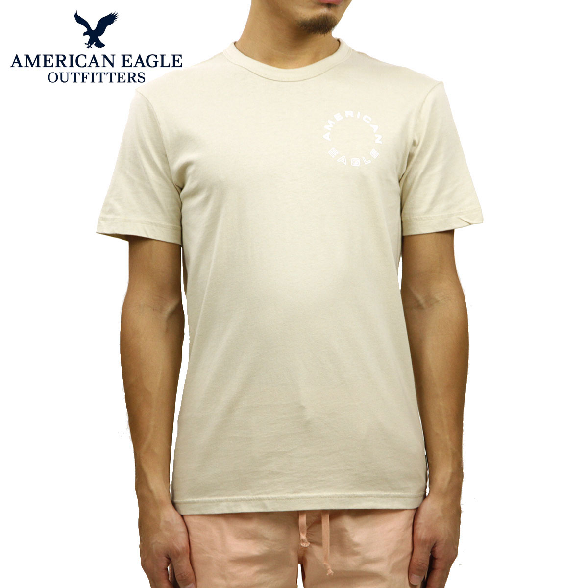 ����ꥫ�󥤡����� T����� ������ AMERICAN EAGLE ȾµT����� ���롼�ͥå�T����� AE SHORT SLEEVE GRAPHIC T-SHIRT 0181-4231-209 A04B B1C C1D D1E E18F