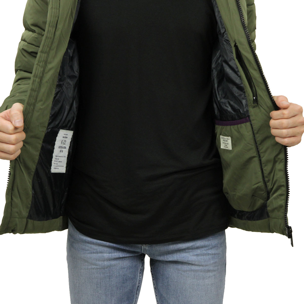 �����å�����ɥ����� �����󥸥㥱�å� ��� ��������Ź SCOTCH��SODA �����������㥱�å� CLASSIC HOODED PRIMALOFT JACKET ARMY 152012 81815 47 A39B B1C C1D D4E E08F