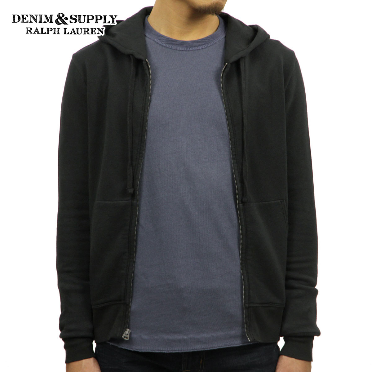 �ǥ˥ॢ��ɥ��ץ饤 �ݥ� ���ե������ �ѡ����� ��� ������ DENIM��SUPPLY RALPH LAUREN  FLEECE FULL-ZIP HOODIE A44B B1C C1D D5E E13F
