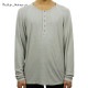 ̡ǥ T  Ź Nudie Jeans ĹµT إ꡼ͥåT LONG SLEEVE HENRY TEE GREY GREY D15S25