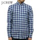 ���������롼 ����� ��� ������ J.CREW Ĺµ����� �ܥ�������󥷥��  SLIM LIGHTWEIGHT SHIRT IN AQUA GINGHAM BLUE A38B B1C C1D D6E E07F